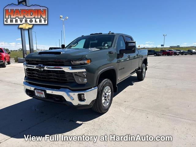 2026 Chevrolet Silverado 2500 HD LT in Cypress Gray — front three-quarter view