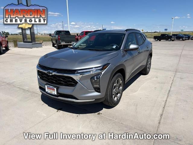 2026 Chevrolet Trax LT in Sterling Gray Metallic — front three-quarter view